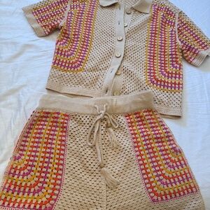 House of Harlow Crochet Set